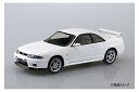 【送料無料】 青島文化教材社 ニッサン R33スカイラインGT-R(ホワイト)