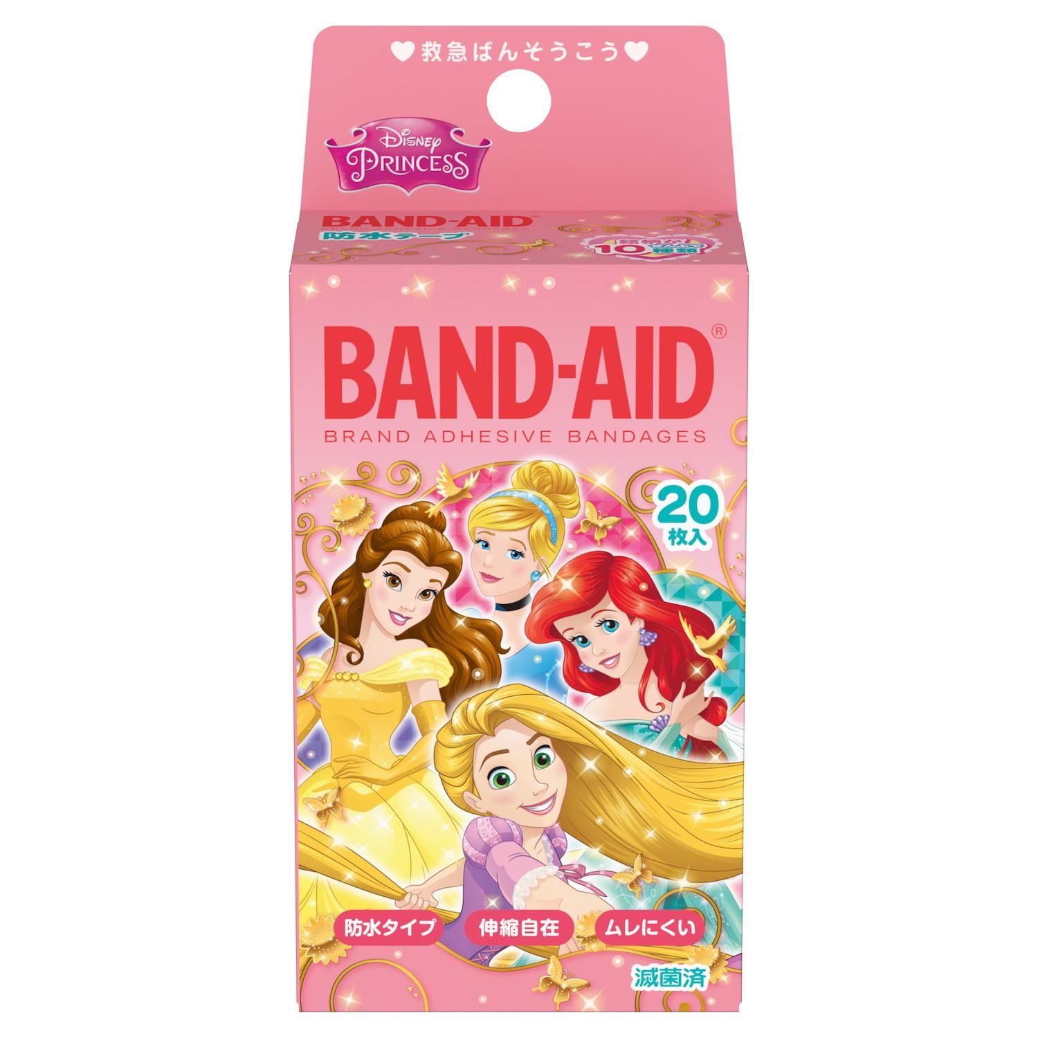 【送料無料】 バンドエイド ディズニープリンセス 20枚入 292115