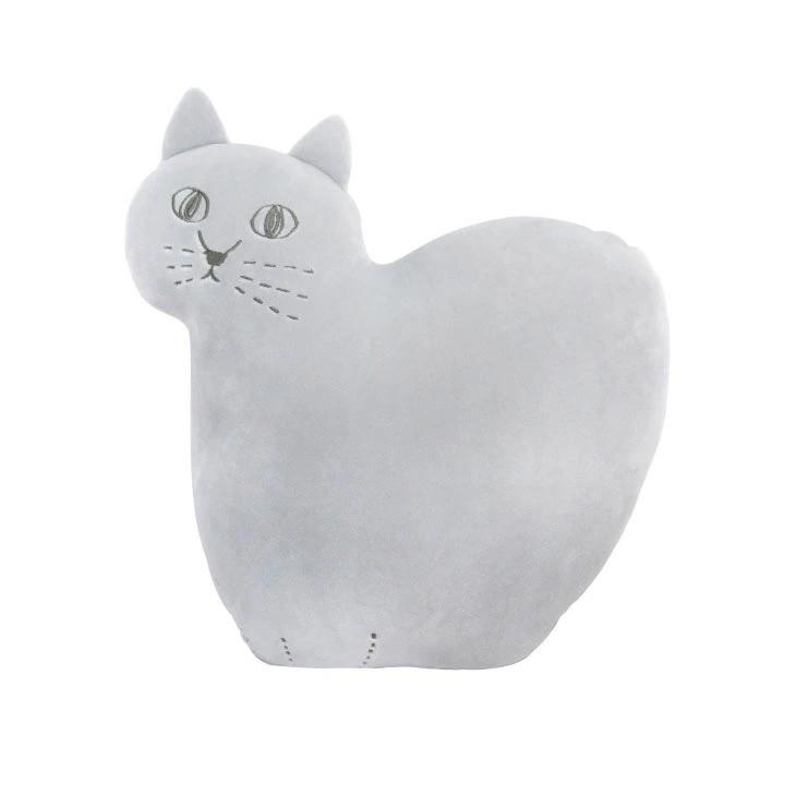 【送料無料】 にゃふにゃふ ネコ 姿勢サポートクッション　GY　74130