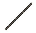 【送料無料】 ステッドラー 高精度三角スケール スリム マットブラック ST56179