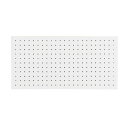 【送料無料】 スチールパンチングボード 60×30cm マットホワイト WJ-SB1WH