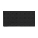 【送料無料】 スチールパンチングボード 60×30cm マットブラック WJ-SB1BK