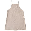 【送料無料】 willow キャミソールエプロン BEIGE ベージュ A573BE