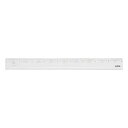 【送料無料】 ドラパス 直定規 目盛付・溝付 3mm厚 50cm 15350