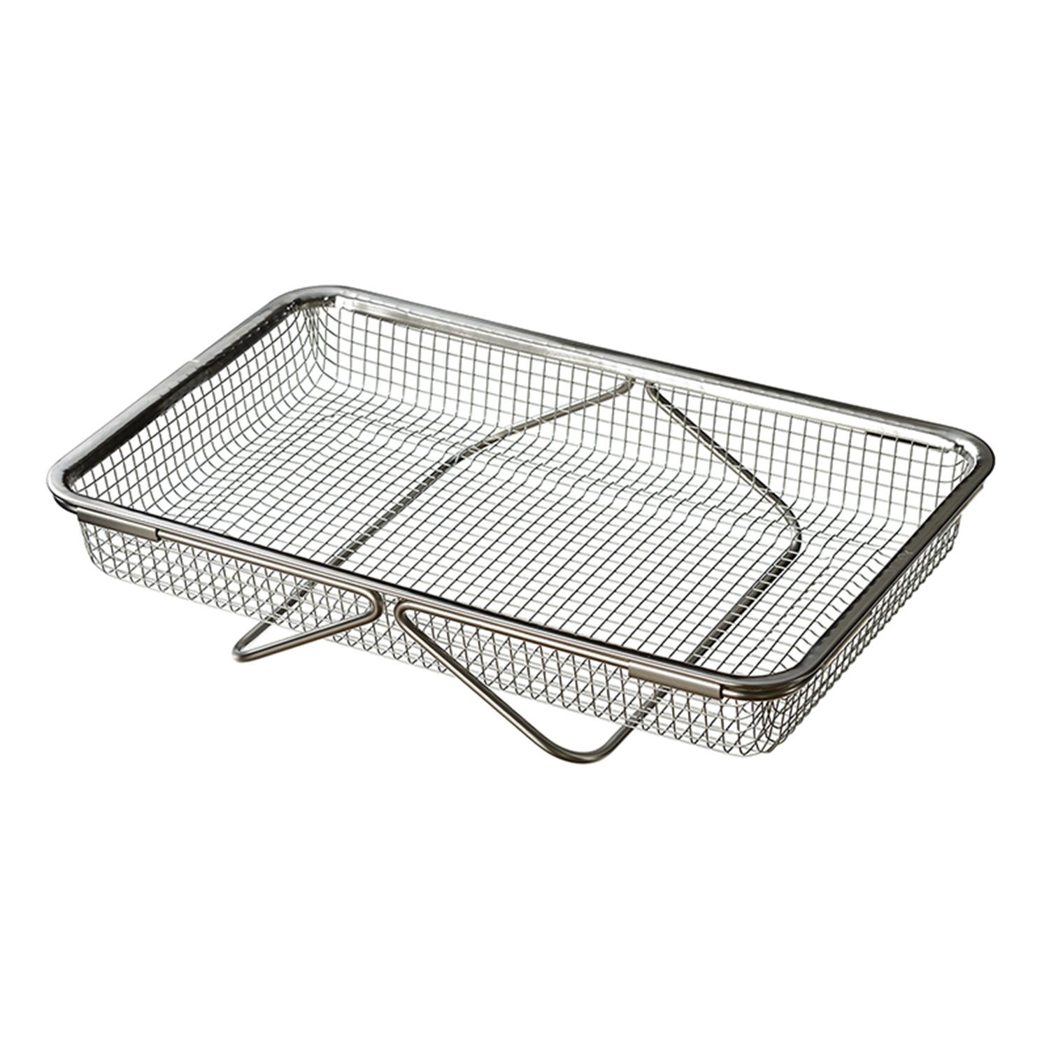 leye（レイエ） シンクの中でも外でも水切りメッシュかご 1569 LS1569 水切りラック　シンク上　折りたたみ　ステンレス　水切りバスケット　食器　水切りカゴ　ざる　衛生的　キッチン周り　日本製のサムネイル