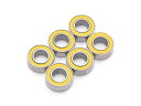 【送料無料】 G-FORCE 840 ラバーシールド ベアリング (6個入) GBR201