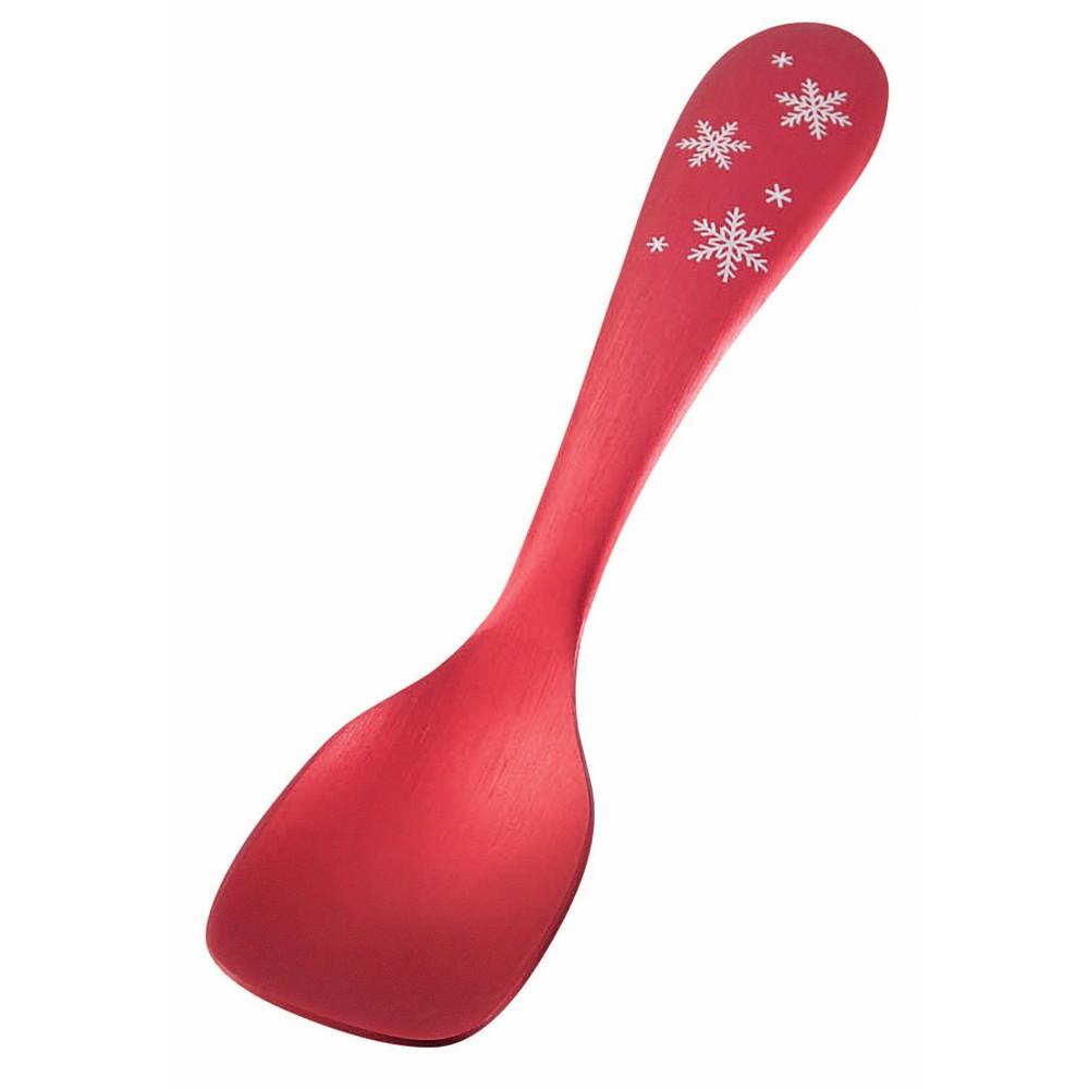 【送料無料】 ルリール アルミアイススプーン スノーVer レッド PS-6101
