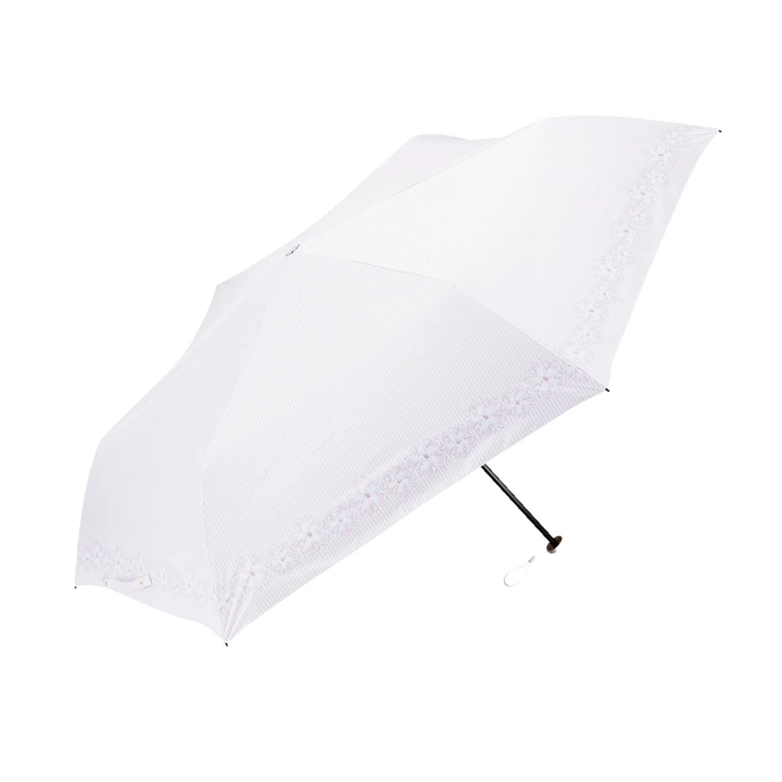 【送料無料】 ハンディールーフ（TM） UVブロック 折 60cm 折りたたみ傘 カローラ ライトピンク