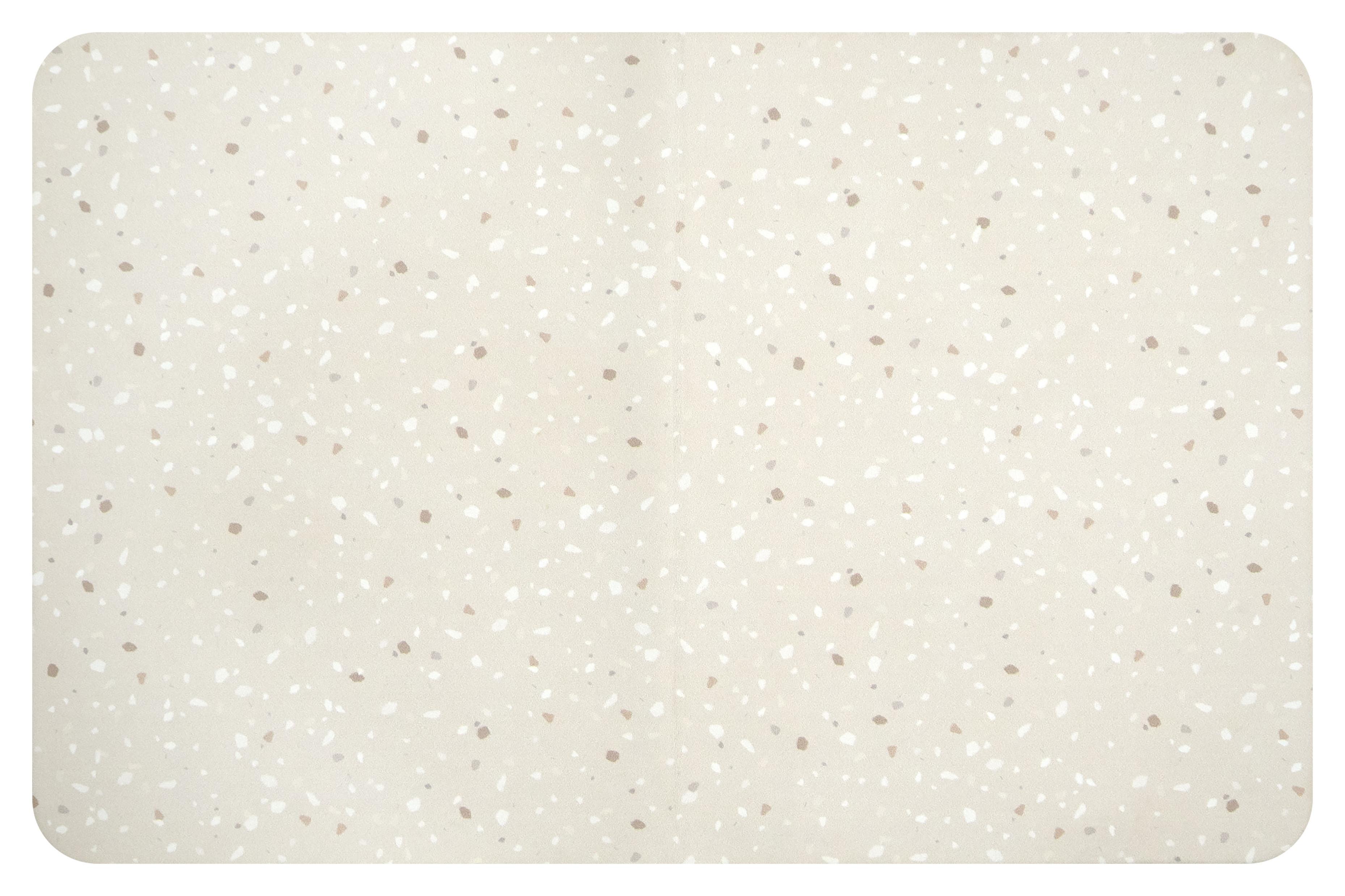 【送料無料】 sofrel洗えて畳めるソフトバスマット　テラゾー