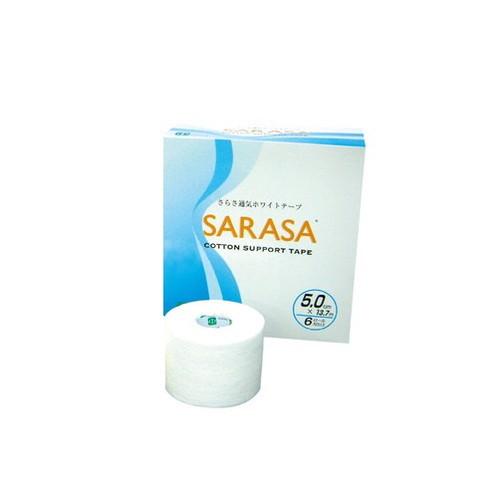 【送料無料】 ファロス さらさ通気ホワイトテープ 5.0cm×13.7m 6巻入 WT500