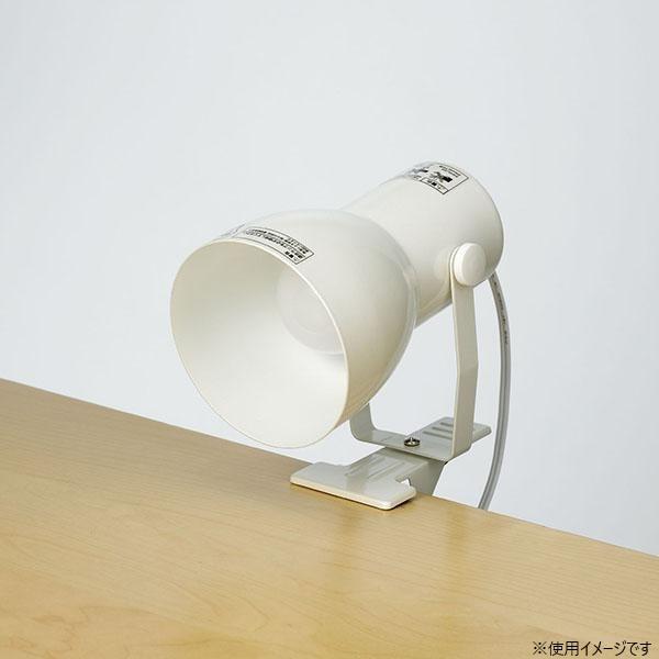 【送料無料】ELPA朝日電器 クリップライト SPOT-BNE26C(PW)