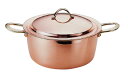 【送料無料】COPPER100 プレイクッキング ソースポット18cm PL-1706
