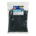 【送料無料】ELPA(エルパ) 結束バンド 耐候性 200mm 300本入 ブラック KBF-N200300(BK)