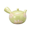 【送料無料】黄緑釉芙蓉急須 370cc Y-907