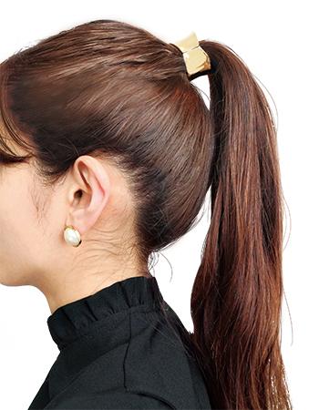 【送料無料】フラワーリング テールクラッチ シンプル HTC0001-GD(ゴールド)のサムネイル