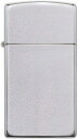 【送料無料】ZIPPO(ジッポー)ライター サテンクローム スリム 1605