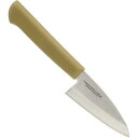 【送料無料】片岡製作所 マスターコック 小出刃(両刃) 90mm ブラウン MCKK90B