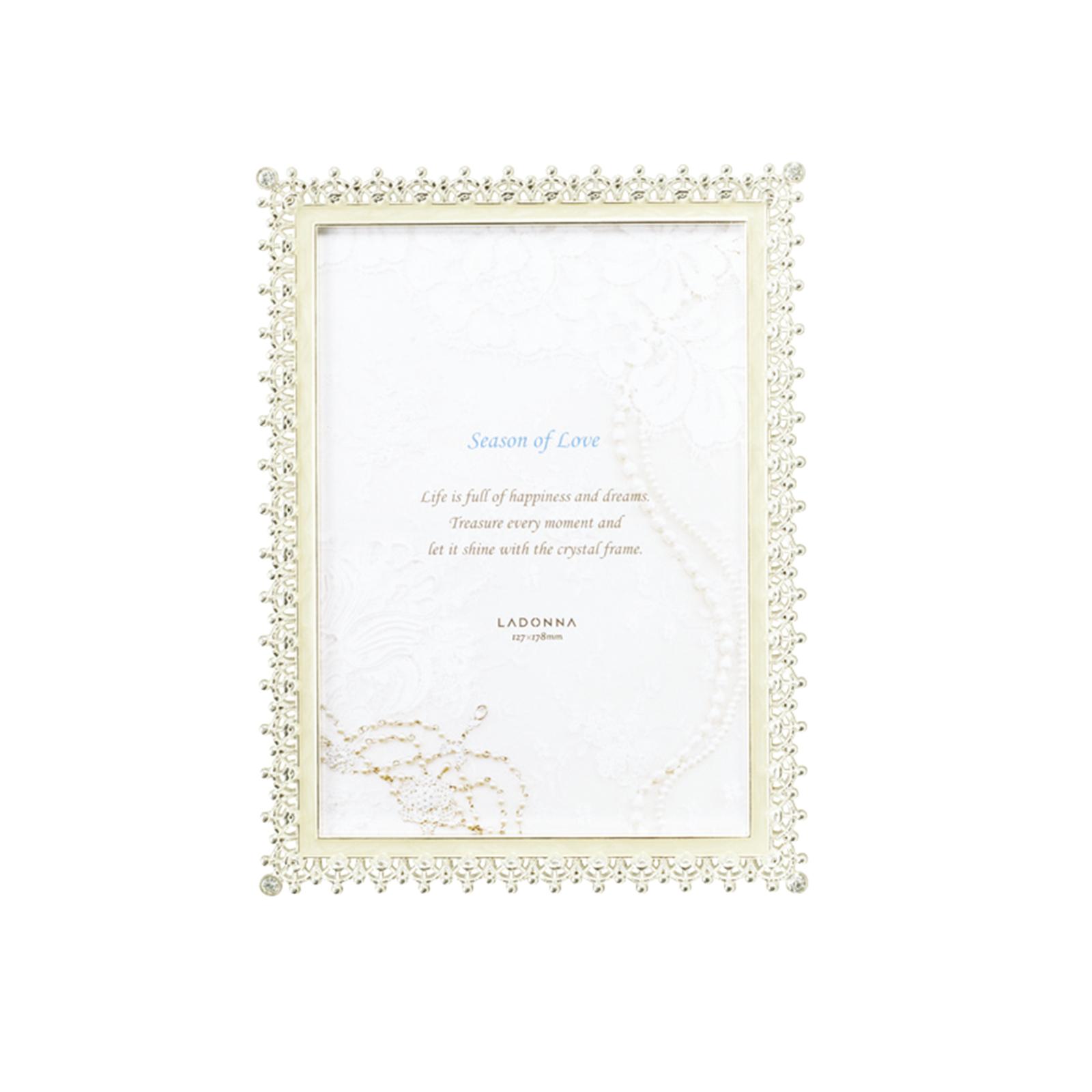 【送料無料】ラドンナ フォトフレーム 写真たて MJ83-2L-WH