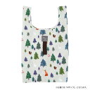 【送料無料】フレンズヒル エコバッグM ドウブツノモリ グレイ LW-489-211