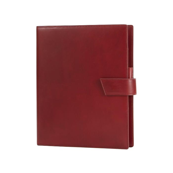 【送料無料】ASHFORD アシュフォード システム手帳 ストラーダ A5 19mm hock ワイン 3101-048