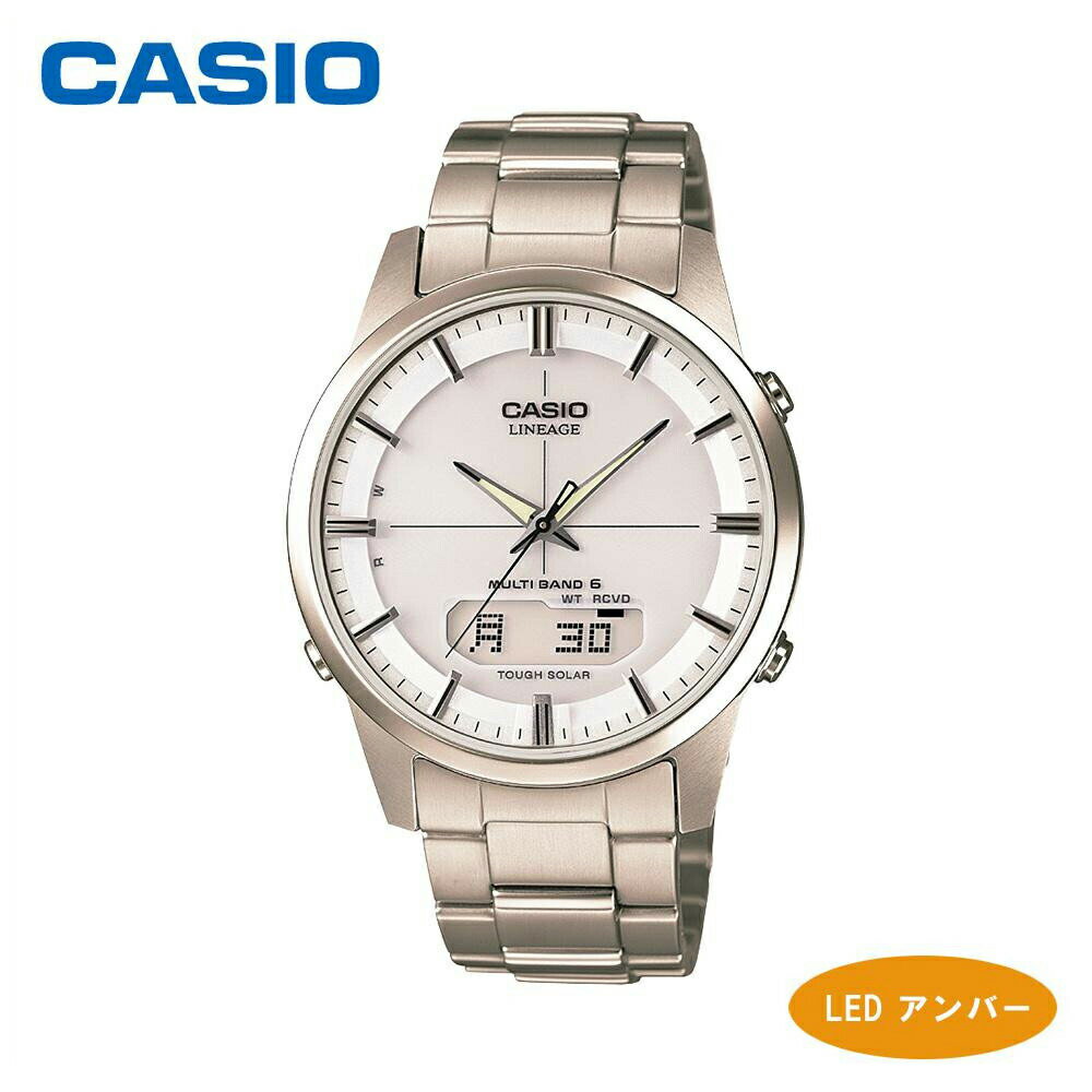 CASIO カシオ ウオッチ LINEAGE ソーラーコンビネーション 電波時計 LCW-M170TD-7AJF