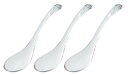 【送料無料】しずくレンゲ 3本セット クリア TW-3742