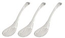 【送料無料】しずくレンゲ 穴あき 3本セット クリア TW-3744