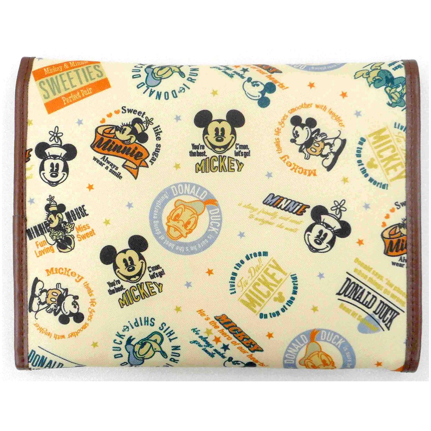 【送料無料】Disney ディズニー マルチケース　ジャバラ　オープンタイプ(ミッキー＆フレンズ)　DJO-2501K