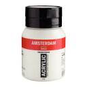 AMSTERDAM アムステルダム アクリリックカラー500ml チタニウムホワイト105 474888