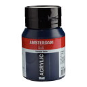 AMSTERDAM　アムステルダム　アクリリックカラー500ml　プルシャンブルー566 477780