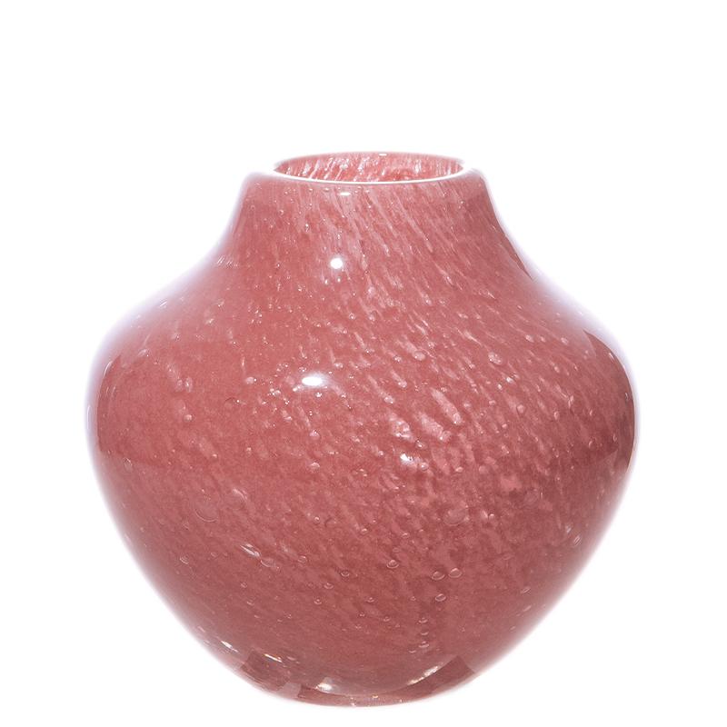  DGガラスキュルットφ10(3.5)xH9.5 ピンク 花瓶 一輪挿し ガラスベース 陶器 マウスブロー成形 手作り インテリア 花 フラワー 飾り 置物 リビング 玄関 寝室 窓 かわいい おしゃれ プレゼント ギフト 2c00023PK