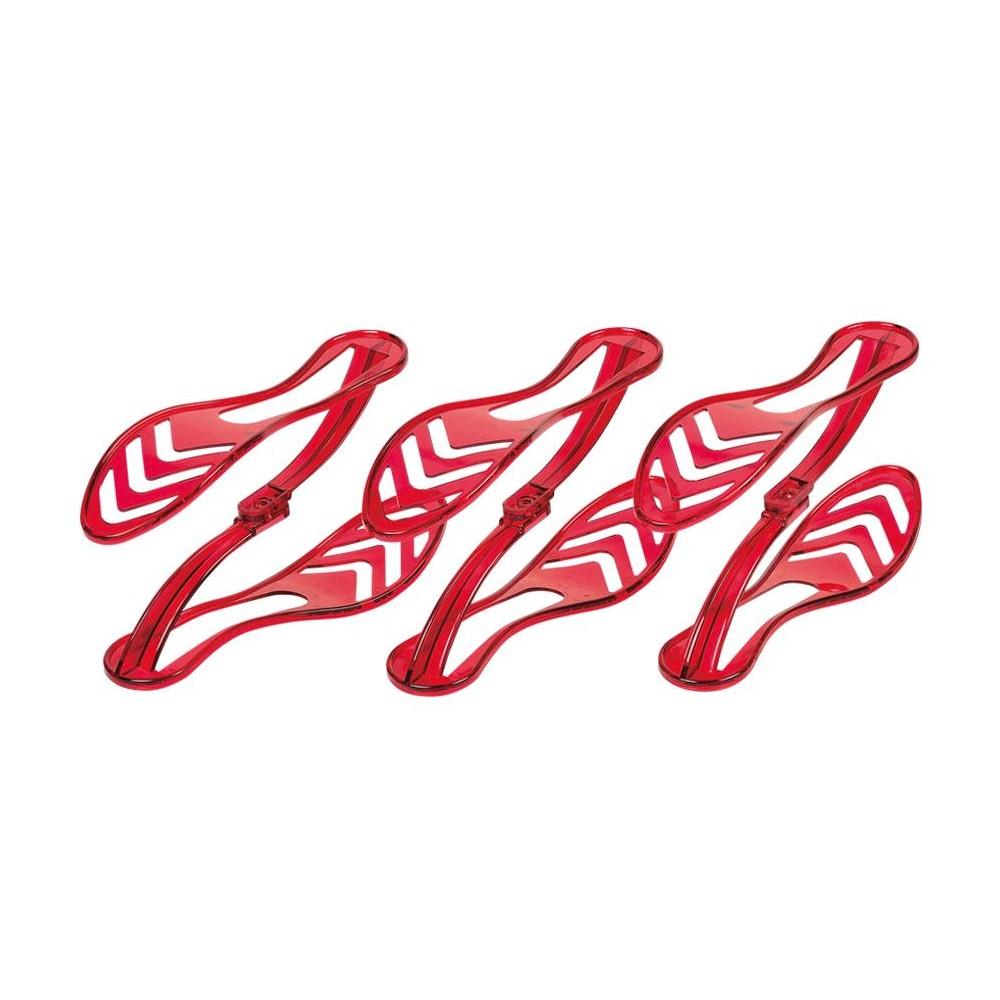 【送料無料】パール金属 シューズストック3個組　ルビーレッド・HB-1009