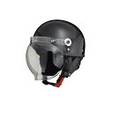 【送料無料】リード工業 CROSS ハーフヘルメット ブラック フリーサイズ CR-760