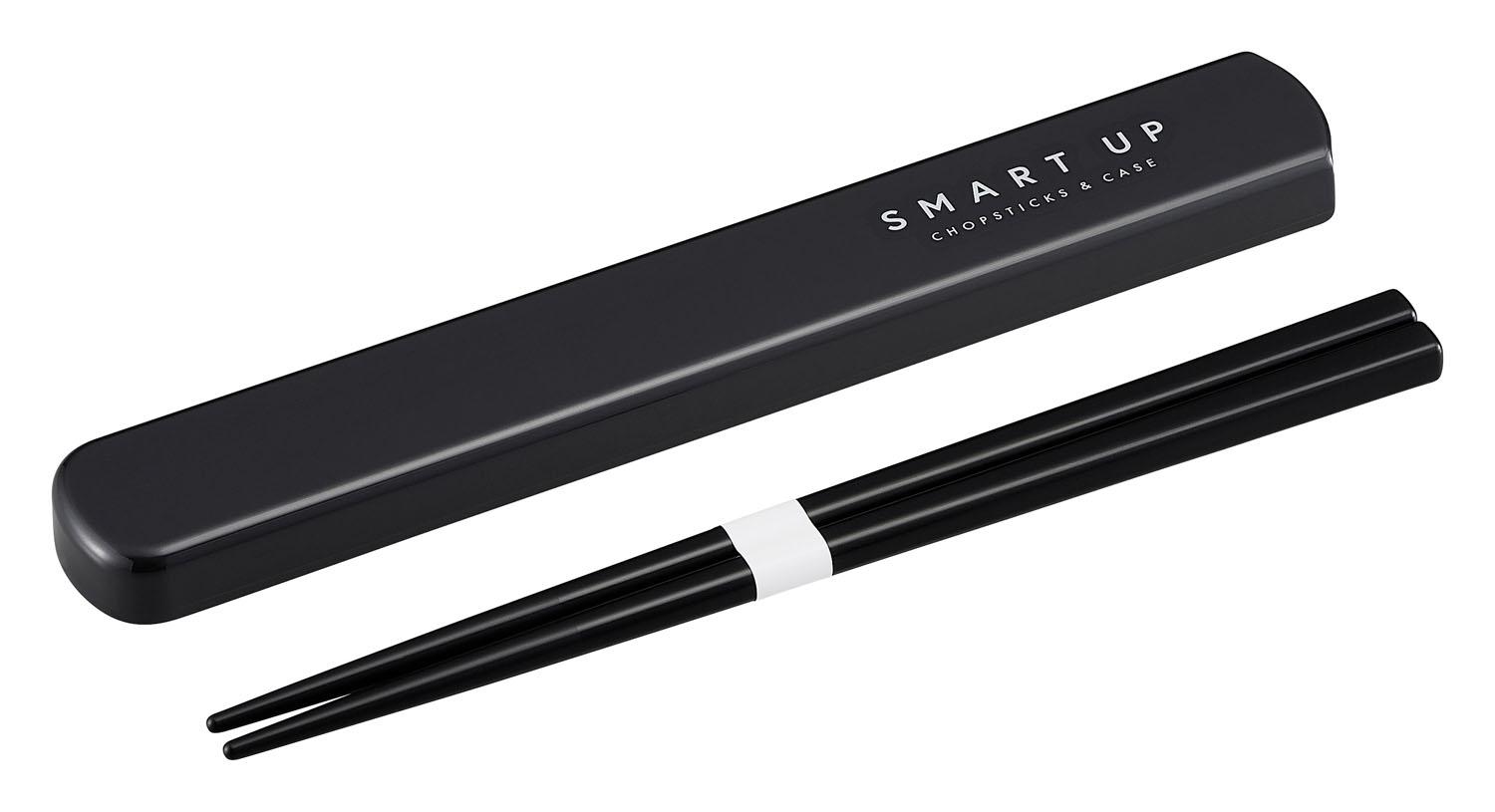 【送料無料】オーエスケー SMART UP 引フタ箸箱セット19.5cm HS-16