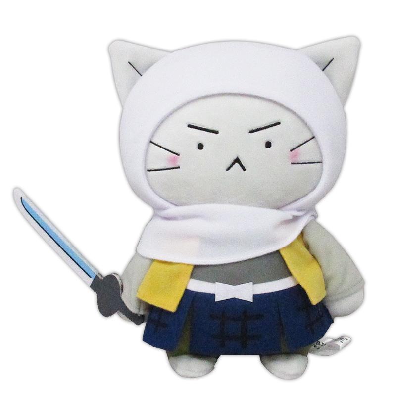 【送料無料】ねこねこ日本史 ぬいぐるみ 上杉謙信 ねこぬいぐるみ マスコット 日本史 偉人 歴史 人物 猫 ねこ ネコ ゆるかわ キャラクター テレビアニメ ねこねこ日本史グッズ 子ども キッズ 玩具 室内 遊び かわいい プレゼント ギフトのサムネイル