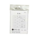 【送料無料】花ふきん 布パック 図案プリント済 花刺し 白 12