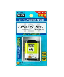 ELPA(エルパ)　電話機用充電池　TSC-124　1835500