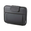 【送料無料】サンワサプライ 衝撃吸収PCインナーケース(12.1インチワイド) ブラック IN-H10BKN