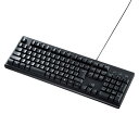 【送料無料】サンワサプライ 日本語109キーボード 抗菌防水防塵タイプ SKB-BS6BK
