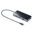 【送料無料】サンワサプライ USB Type-C ドッキングステーション USB-DKM2BK(2)