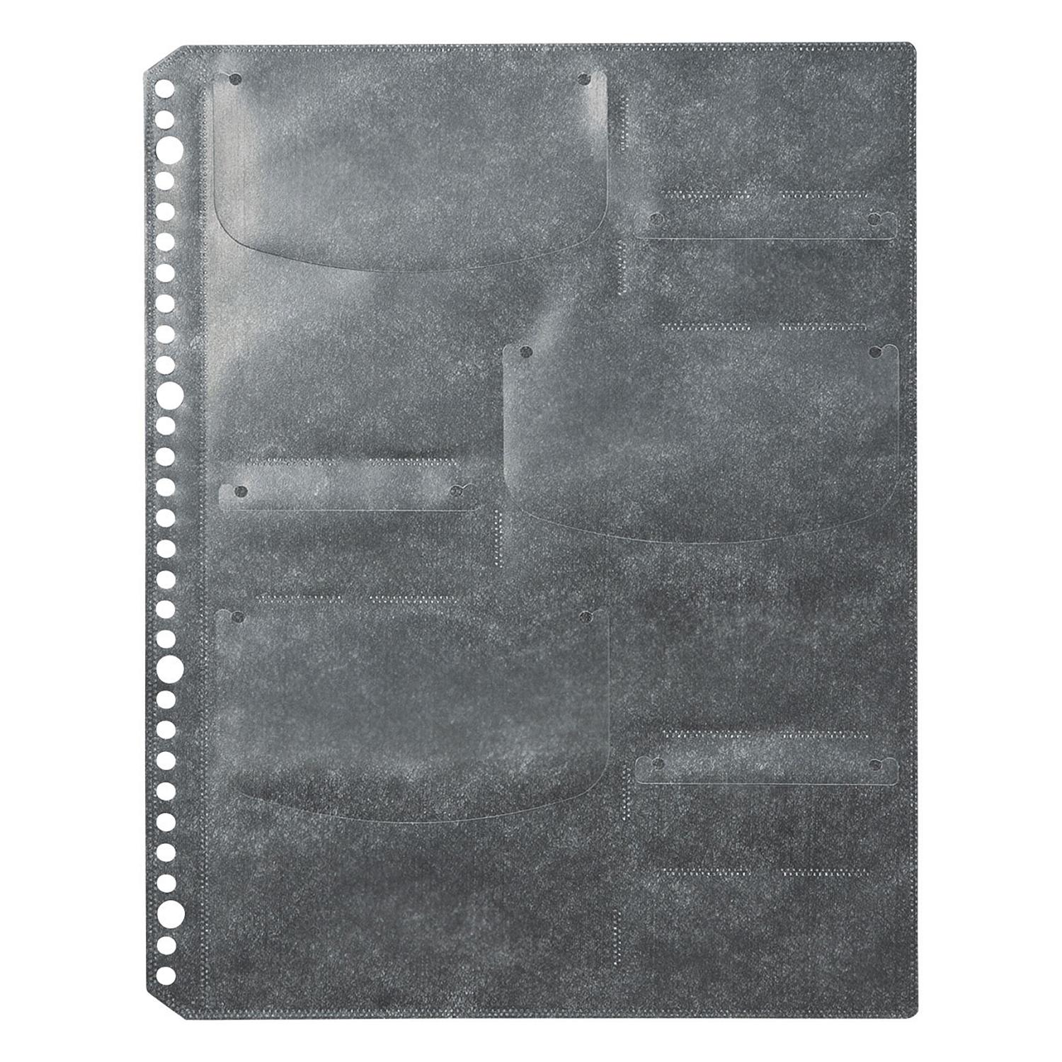 【送料無料】サンワサプライ ブルーレイディスク対応A4リフィルシート 5シート入り ブラック FCD-RLBD3..