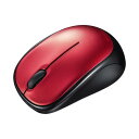 【送料無料】サンワサプライ 静音BluetoothブルーLEDマウス レッド MA-BBS311R