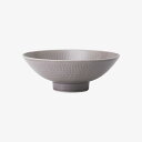 【送料無料】西海陶器 彫刻紋(桔梗)平碗 カンナ彫 大 24373