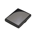 【送料無料】坪田パール シガレットケース カジュアルメタル 100mm/20本 ブラックニッケル BK 1-92307-51