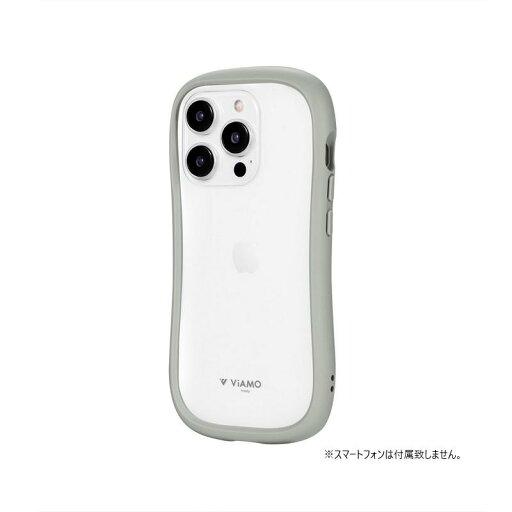 【送料無料】iPhone 15 Pro ハイブリッドケース 「ViAMO freely」 ライトグレー LN-IP23VMFLGY 【送料無料】iPhone 15 Pro ハイブリッドケース 「ViAMO freely」 ライトグレー LN-IP23VMFLGY
