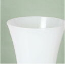 【送料無料】PVフラワーベースWH H19.5 2300030WH