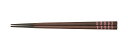 【送料無料】福井クラフト PBT 21cm五角箸 紅七宝ライン 90031764