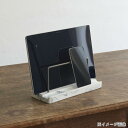 【送料無料】茶谷産業 タブレットPC&スマホスタンド 大理石風 350-602