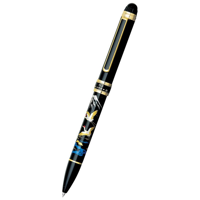 【送料無料】プラチナ ダブル3アクション 近代蒔絵 ツル MWB-5000RM 18 22446915