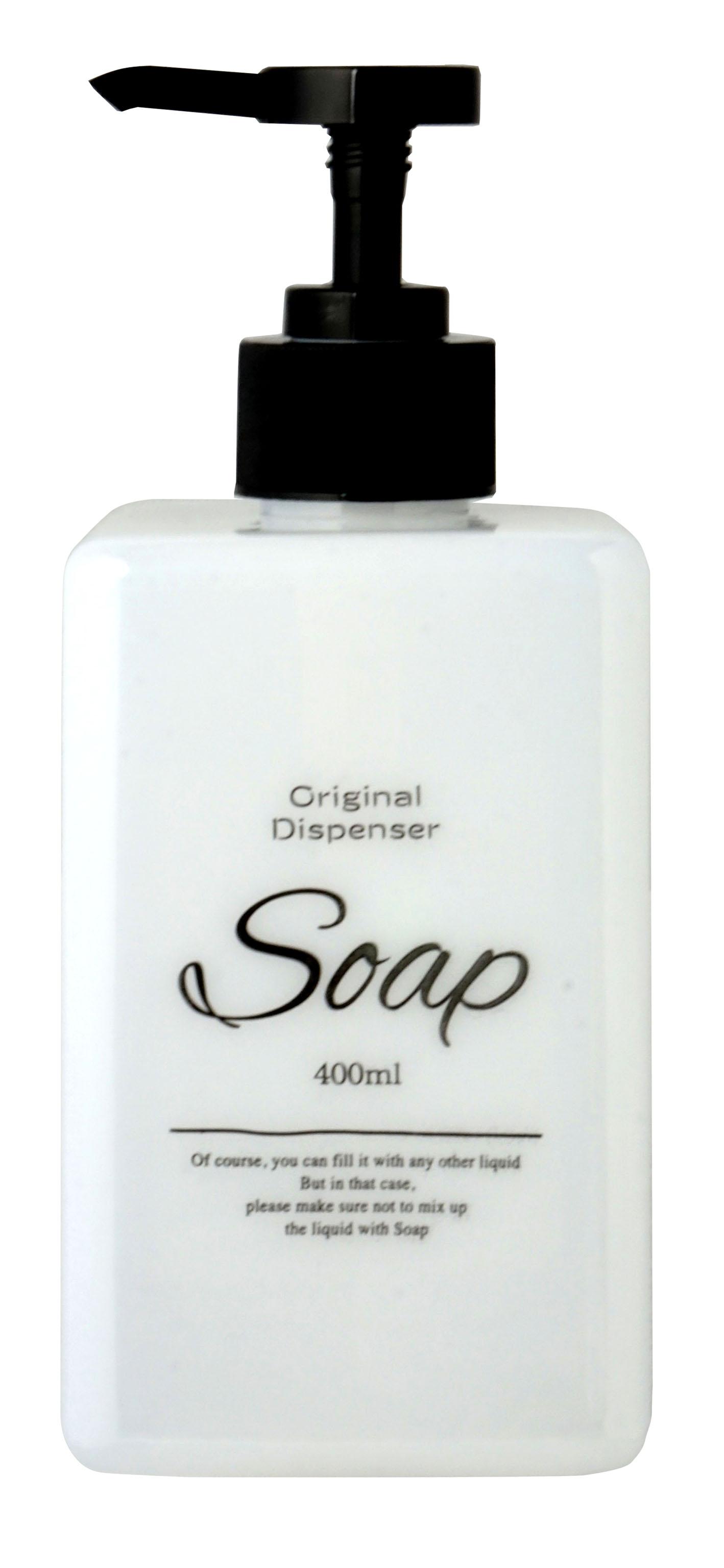【送料無料】ソープボトル（レギュラータイプ） 400ml